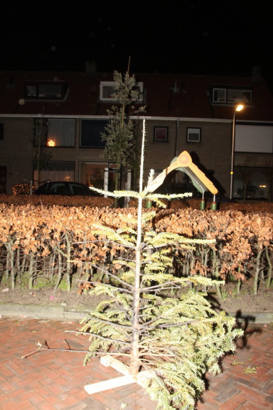 Kerstboombranden Noordwijk